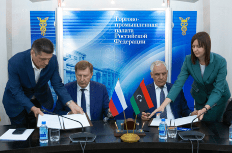 توقيع اتفاق مشترك بين غرفتي التجارة الليبية والروسية